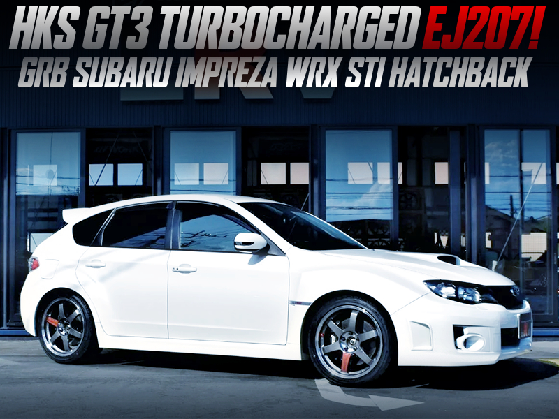 HKS GT3 TURBOCHARGED GRB IMPREZA WRX STI HATCHBACK.