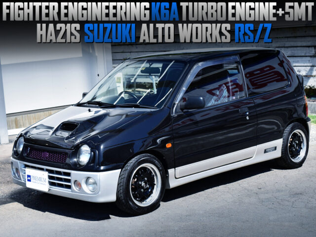 FIGHTER K6A TURBO ENGINE into HA21S ALTO WORKS RSZ.