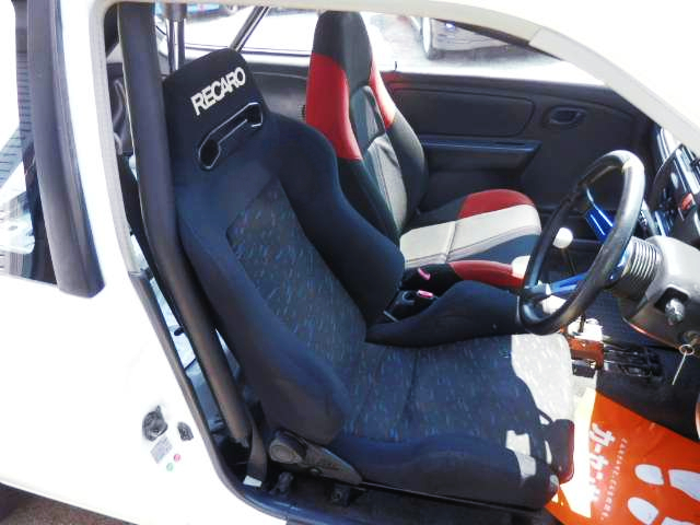 DRIVER'S RECARO SEMI BUCKET SEAT OF HA23V ALTO Vs.