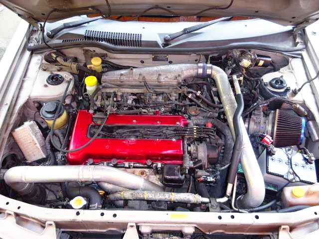 GTI-R SR20DET TURBO ENGINE with ITBs.