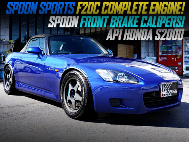 SPOON SPORTS F20C COMPLETE ENGINE into AP1 HONDA S2000.