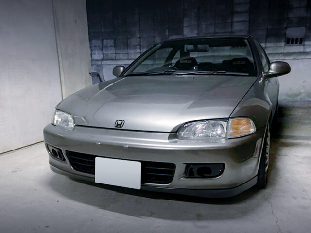 FRONT EXTERIOR OF EJ1 CIVIC COUPE.