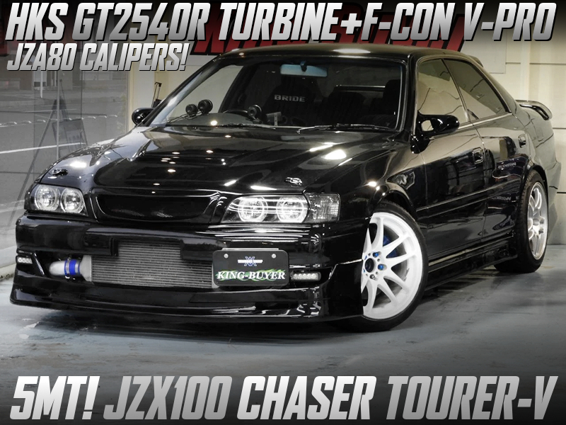 GT2540R TURBO and F-CON V-PRO ECU into JZX100 CHASER TOURER-V.