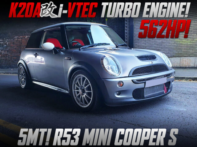 562HP 6266 TURBOCHARGED K20A SWAPPED R53 MINI COOPER S.