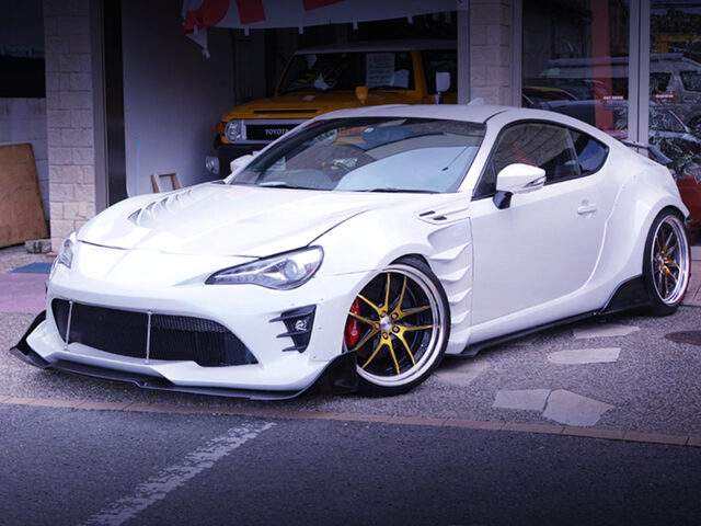 FRONT EXTERIOR OF ZN6 TOYOTA 86GT.