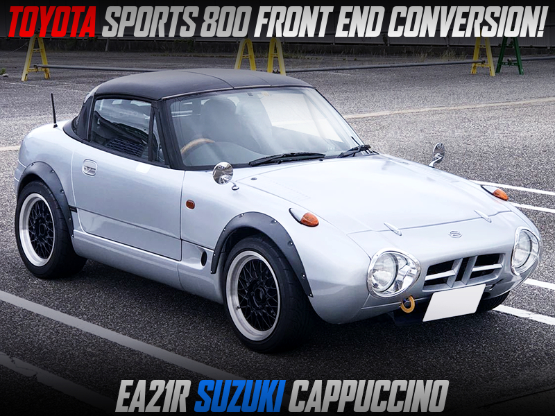 EA21R CAPPUCCINO with TOYOTA SPORTS 800 FRONT END CONVERSION.