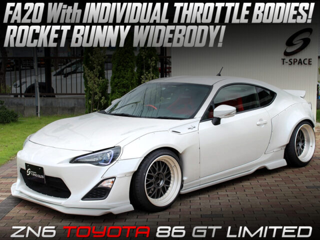 FA20 with ITB'S into TOYOTA 86 GT LIMITED.