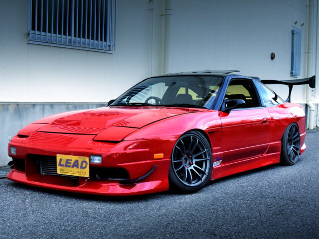 FRONT EXTERIOR OF RPS13 180SX TYPE-X WIDEBODY.