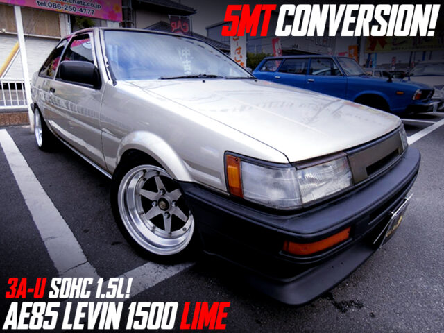 AE85 LEVIN 1500 LIME to 5MT CONVERSION.