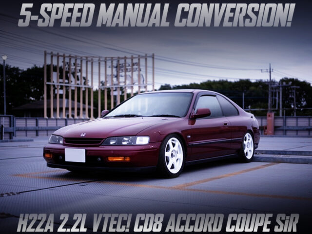 5-SPEED MANUAL CONVERSION of CD8 ACCORD COUPE SiR.
