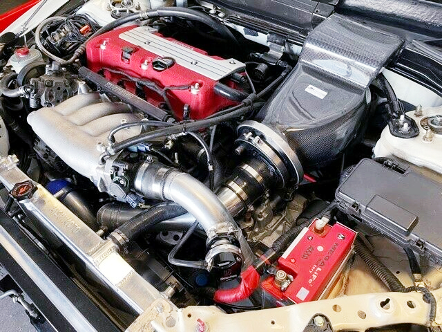 K20A i-VTEC ENGINE with ROTREX SUPERCHARGER.