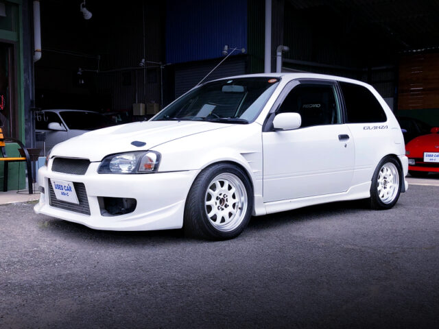 FRONT EXTERIOR of EP91 STARLET GLANZA V.