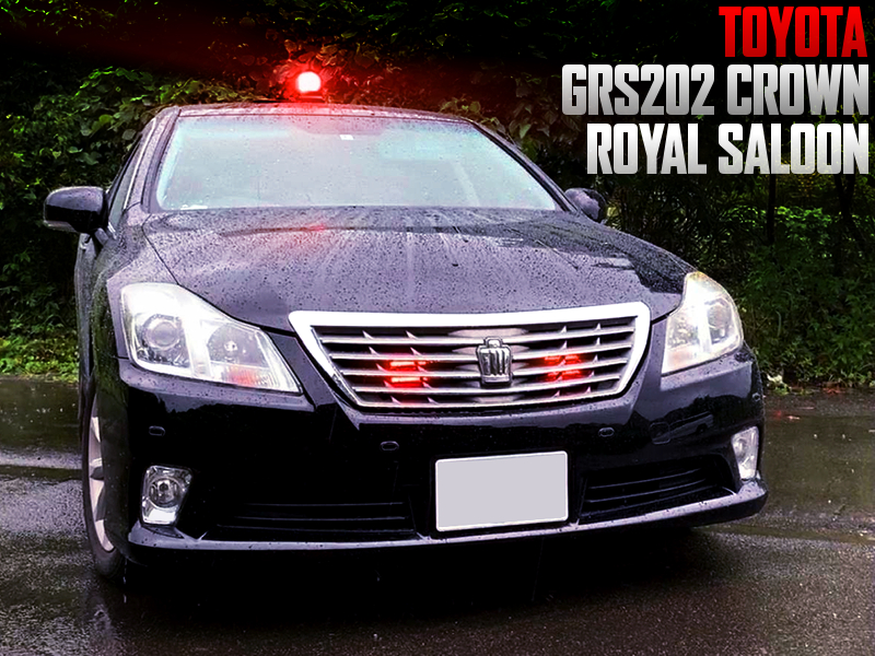 UNMARKED JAPAN POLICE CAR REPLICA BUILT of GRS202 CROWN.