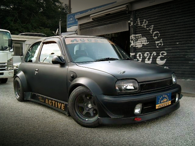 FRONT EXTERIOR OF HK11 NISSAN MARCH G SHARP.