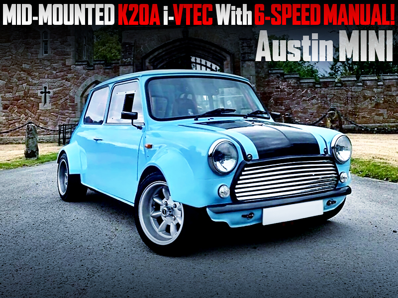 MID MOUNTED K20A and 6MT into AUSTIN MINI.