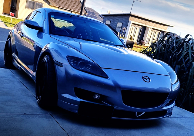 FRONT EXTERIOR of MAZDA RX-8.