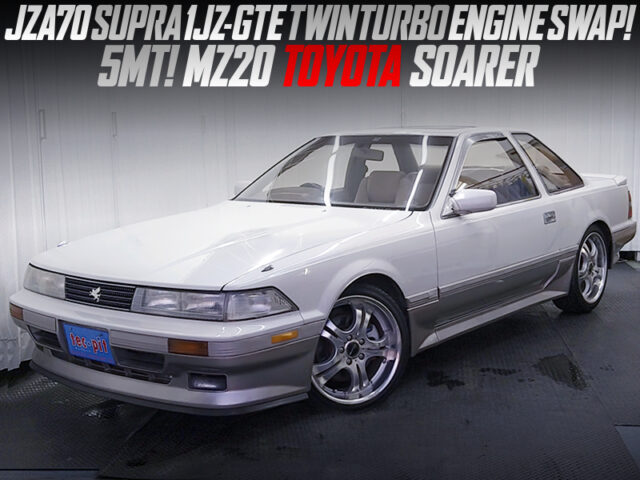 1JZ-GTE TWIN TURBO and 5MT SWAPPED MZ20 SOARER.
