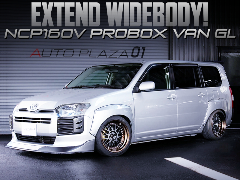 EXTEND WIDEBODY INSTALLED NCP160V PROBOX VAN GL.
