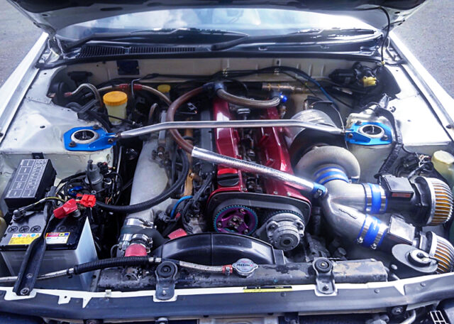 RB26 with T88 SINGLE TURBO.