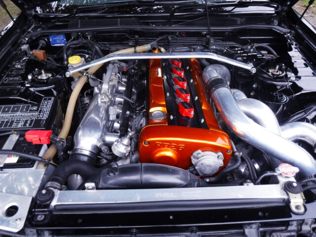 RB26 With 3.1L STRKER and HKS TWIN TURBO.