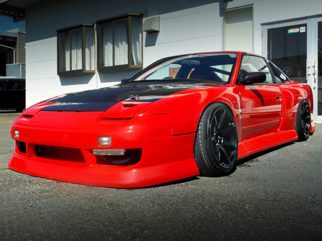 FRONT EXTERIOR of NISSAN 180SX TYPE-X.