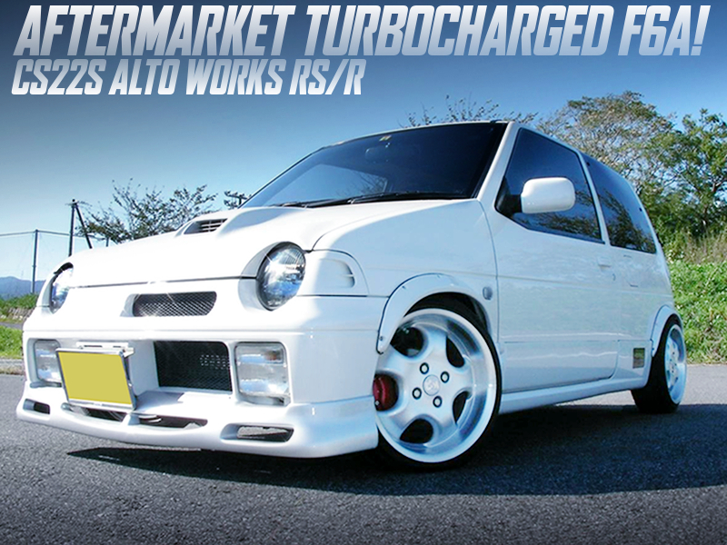 AFTERMARKET TURBOCHARGED F6A into CS22S ALTO WORKS RSR.