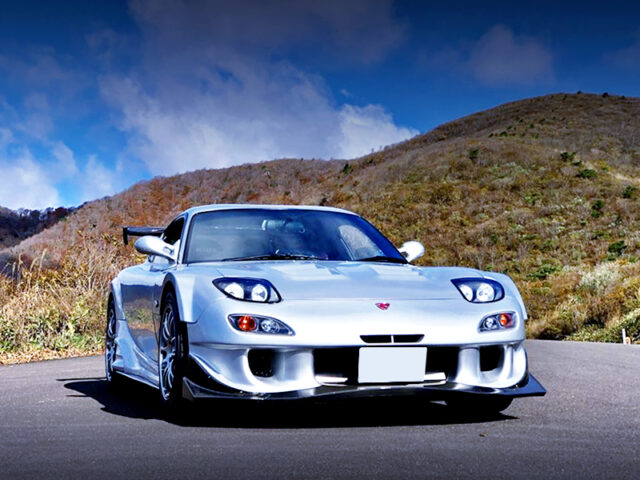 FRONT EXTERIOR of WIDEBODY FD3S RX-7.