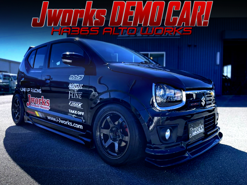 JWORKS DEMO CAR of HA36S ALTO WORKS.