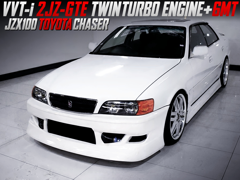 2JZ-GTE ENGINE and 6MT SWAPPED JZX100 CHASER.