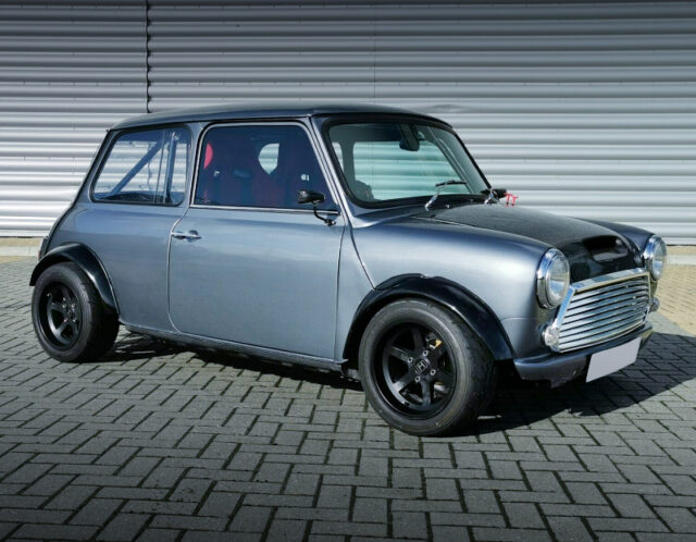 FRONT RIGHT-SIDE EXTERIOR of CLASSIC MINI MAYFAIR.