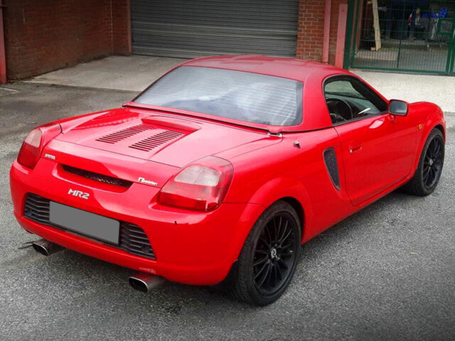 REAR EXTERIOR of MR2 ROADSTER.