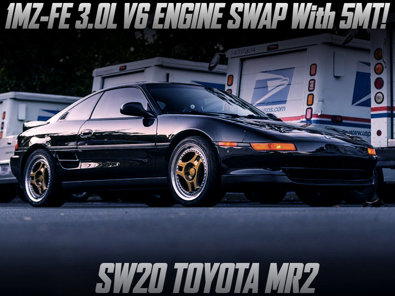 1MZ-FE 3.0L V6 SWAP with 5MT into SW20 MR2.