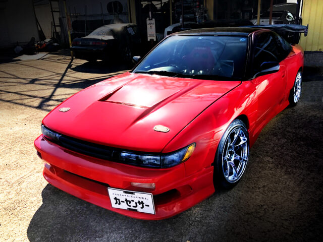 SILEIGHTY CONVERSION of RPS13 180SX TYPE-X IEXTERIOR.