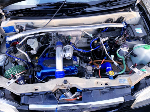 K6A TWINCAM TURBO ENGINE with TD04-11B TURBINE.