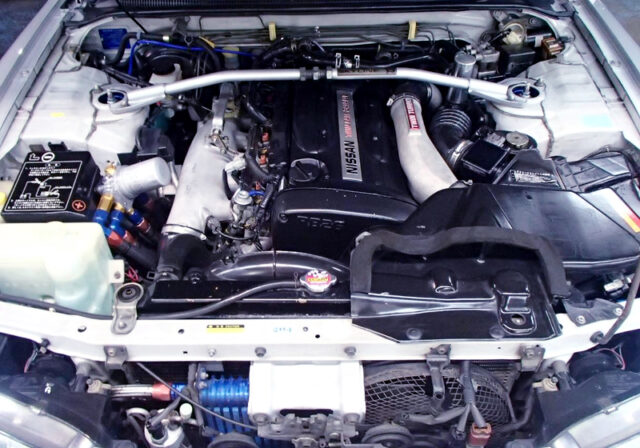 RB26DETT ENGINE with HKS GT-SS TWIN TURBO.
