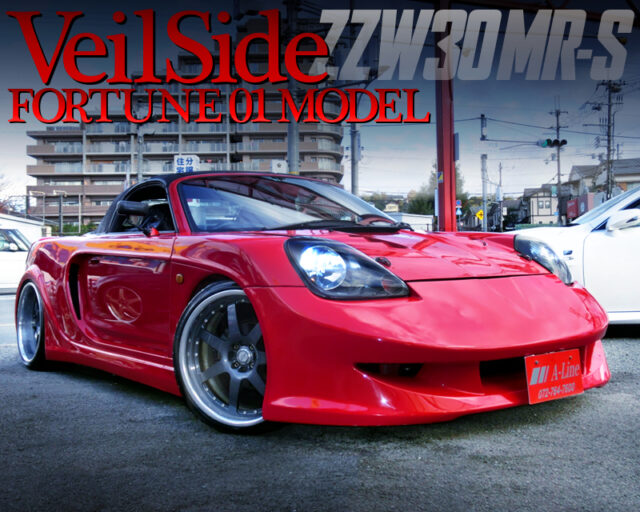 VeilSide FORTUNE 01 MODEL WIDEBODY MODIFIED ZZW30 TOYOTA MR-S.