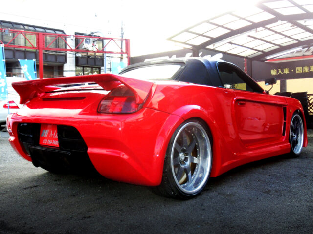 REAR EXTERIOR of VeilSide FORTUNE 01 MODEL WIDEBODY ZZW30 MR-S.