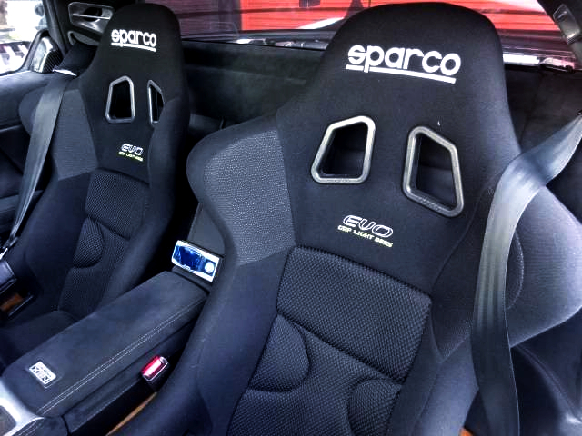 SPARCO SEATS.