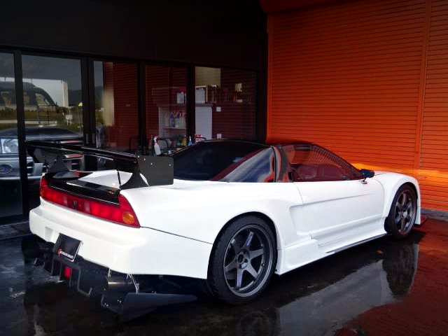 REAR EXTERIOR of SORCERY WIDEBODY NA1 NSX.