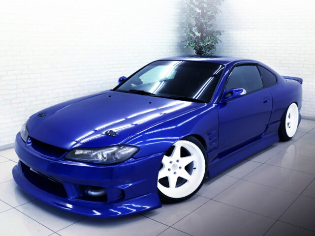 FRONT EXTERIOR OF WIDEBODY S15 SILVIA.
