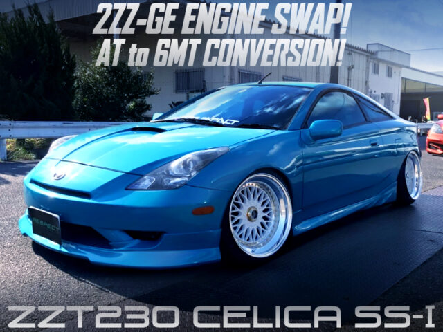 2ZZ-GE and 6MT SWAPPED ZZT230 CELICA SS-1.