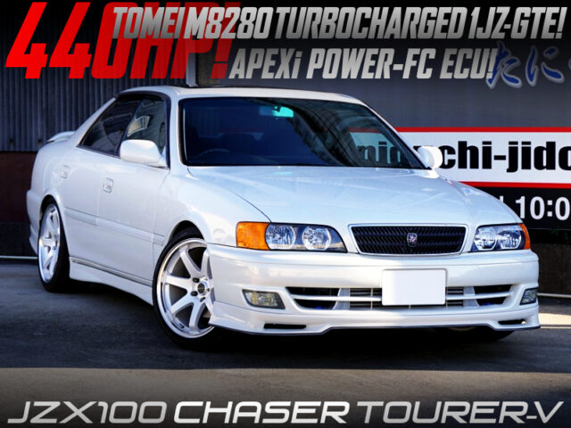 440HP TOMEI M8280 TURBOCHARGED JZX100 CHASER TOURER-V.