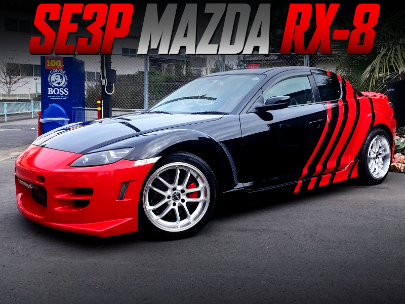 ADVAN TWO-TONE PAINTED of SE3P MAZDA RX-8.