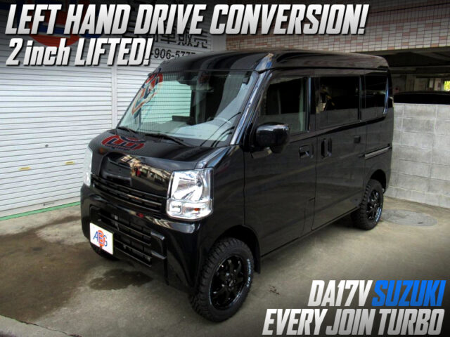 2-inch LEFTED and LEFT HAND DRIVE CONVERSION of DA17V EVERY JOIN TURBO.