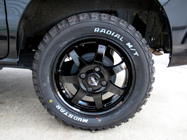 AFTERMARKET WHEEL and 2-inch LIFTED.