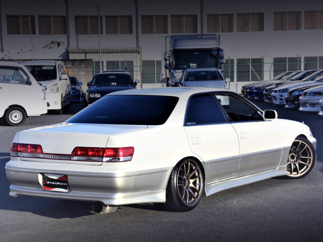 REAR EXTERIOR of TWO-TONE JZX100 MARK 2 TOURER-V.