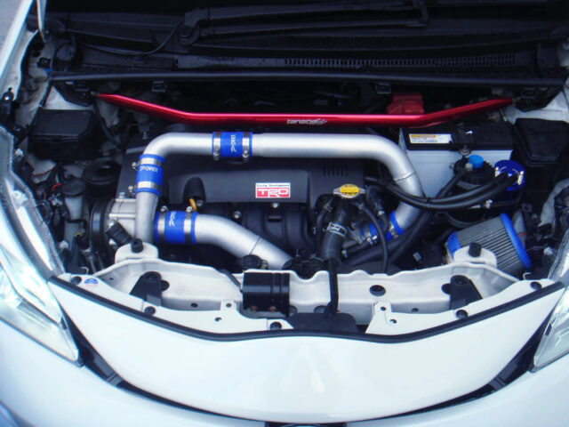 1NZ-FE 1.5L ENGINE with ROTREX SUPERCHARGER.