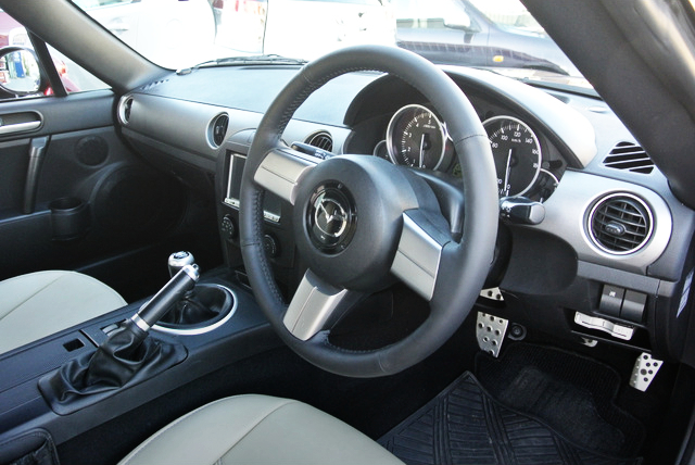 DASHBOARD of NCEC ROADSTER.