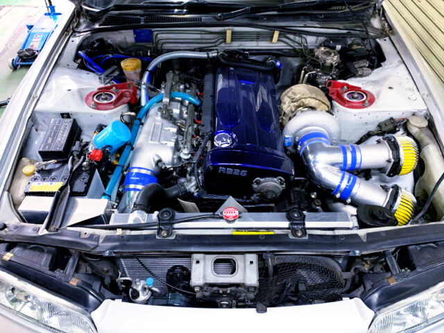 RB26 With 2.8L STOKER and T78-29D SINGLE TURBO.