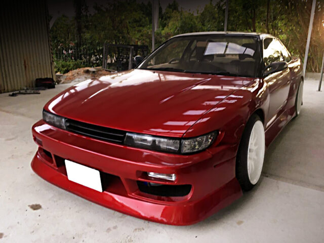 FRONT EXTERIOR of BN-SPORTS WIDEBODY S13 SILVIA.